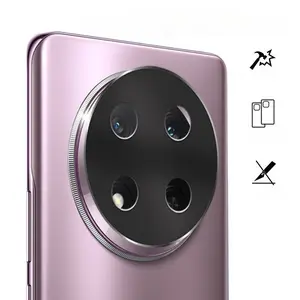 Bilashmart Honor X9C Rear Camera Lens Cover Case HONOR X60 Pro Magic 7 Lite Back Aluminum Alloy Metal Camera Protector Film