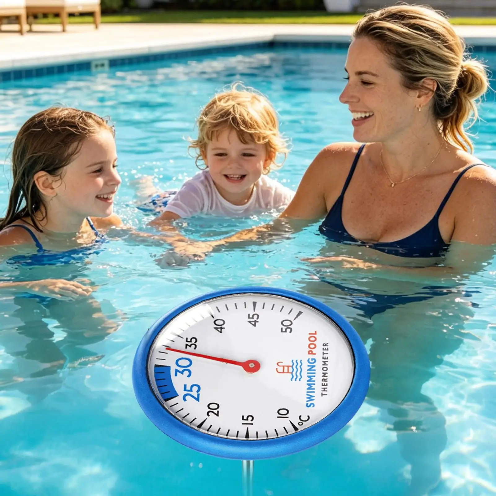

Floating Pool Temperature Monitor Precise Monitoring Easy Read Waterproof Floating Water Temperature Gauge For Hot Tub Pond Spa