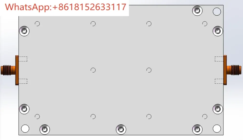 غلاف حماية، صندوق ألومنيوم، غلاف منخفض الضوضاء، صندوق مكبر للصوت، تصميم الغلاف، 110 70 19 مم CNC
