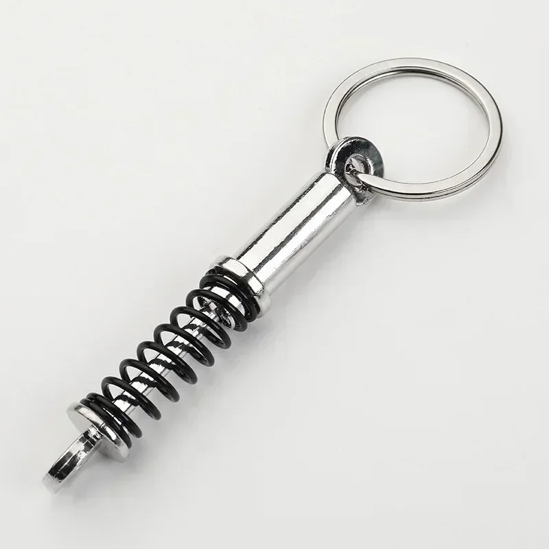 Metal Car Accessories Shock Absorber Keychain for Honda Mugen Accord Fit Odyssey CRV Pilot Civic City Jade Insight Inspire HRV