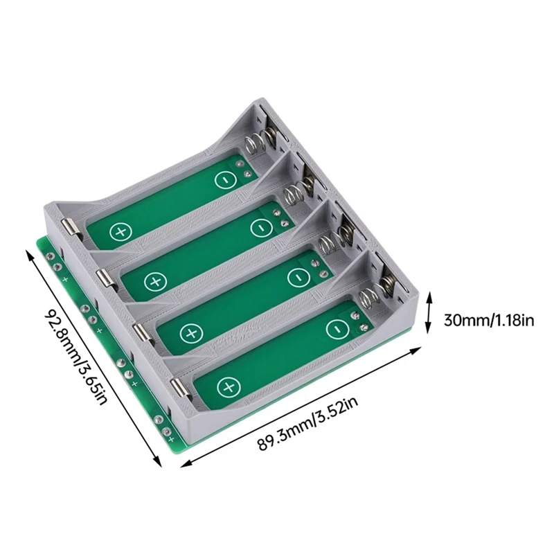Держатель батареи с автоматической зарядкой для литиевой батареи PORK-8-канальный 21700,