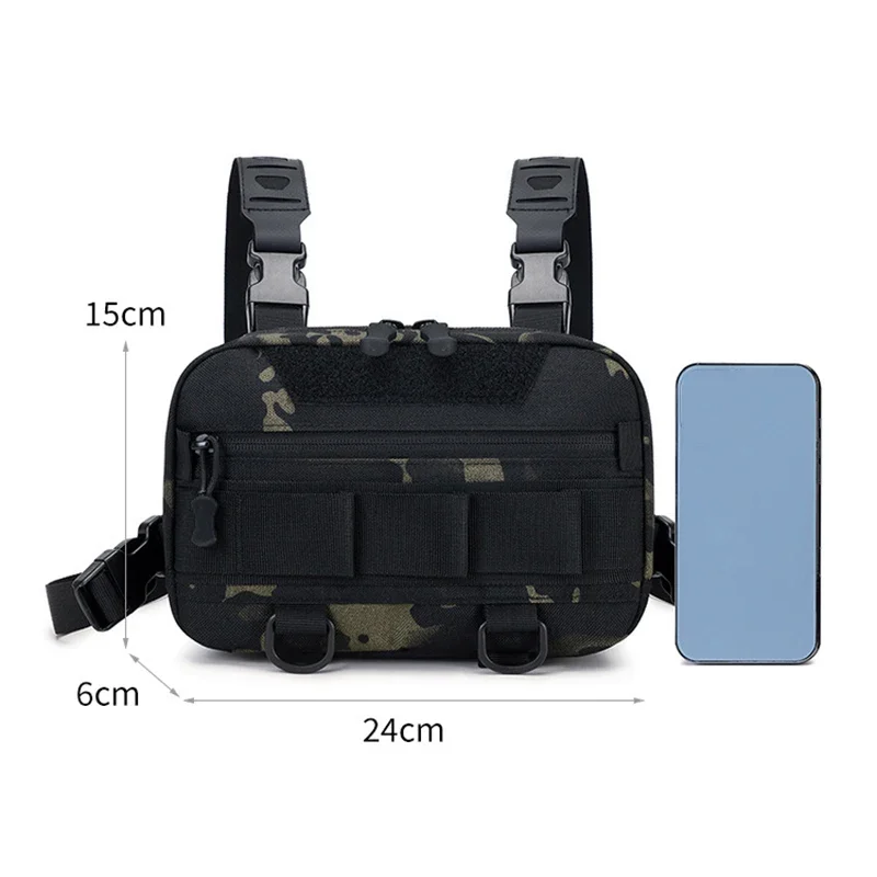 남자를위한 전술 가슴 가방 방수 등산 캠핑 위장 배낭 야외 여행 배낭 화니 팩 사이클링 자루