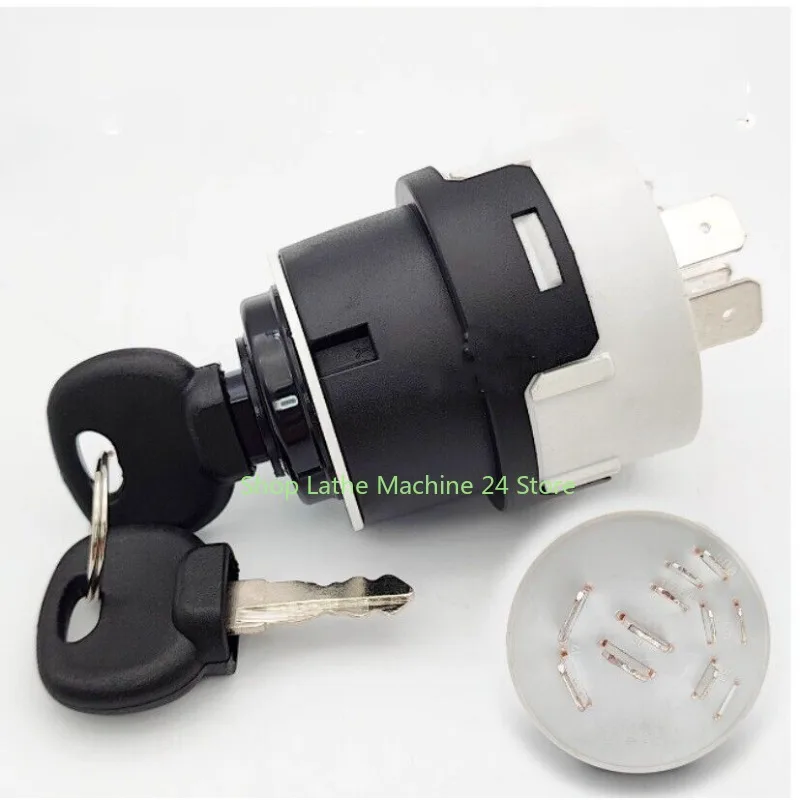 

1pc Ignition Switch + Key for Wacker Neuson 17 Excavator Roller Forklift Bulldozer