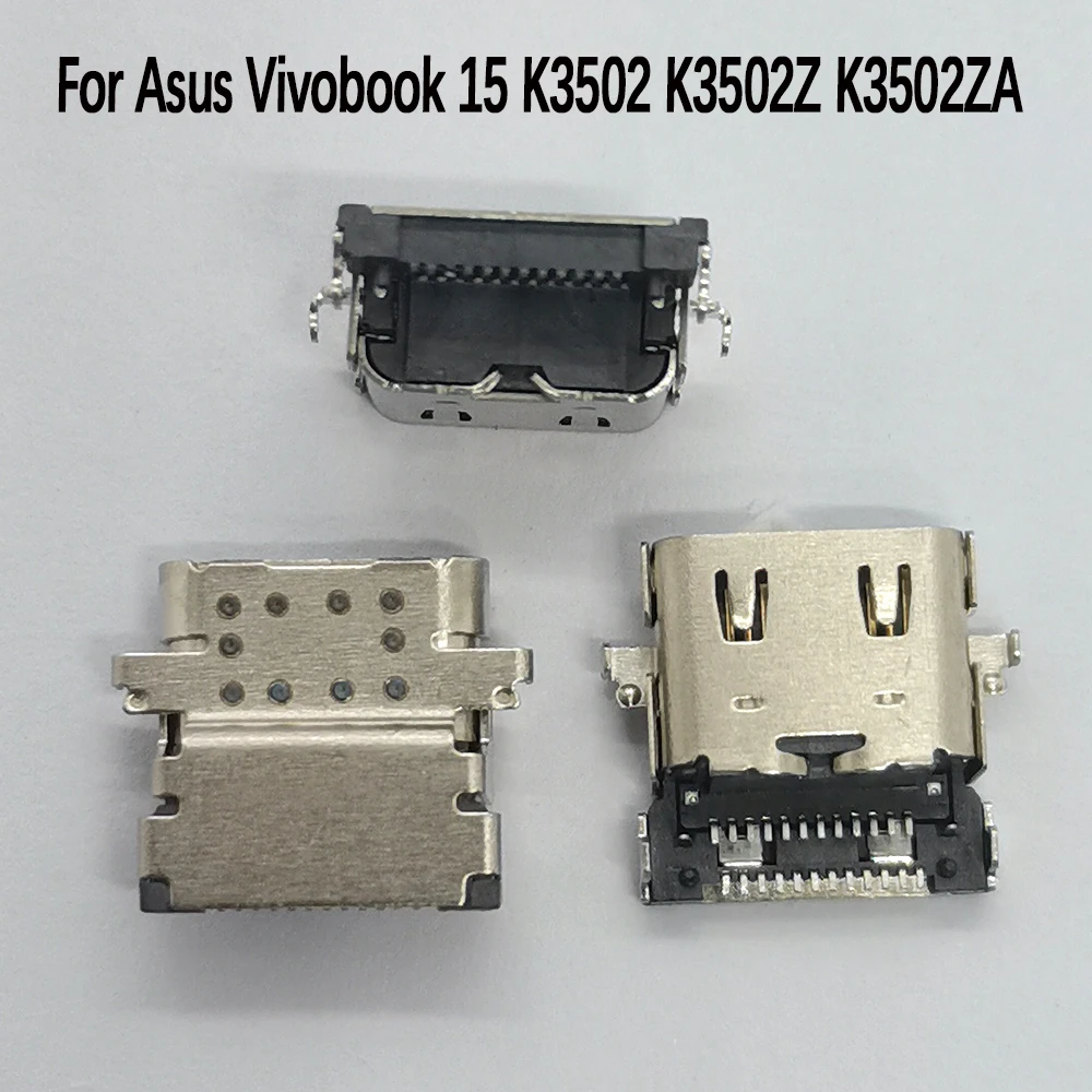 1-10Pcs 24P Weibliche USB C Typ C USB Schwanz Stecker Jack DC Lade Buchse Port stecker Für Asus Vivobook 15 K3502 K3502Z K3502ZA – Detail 1