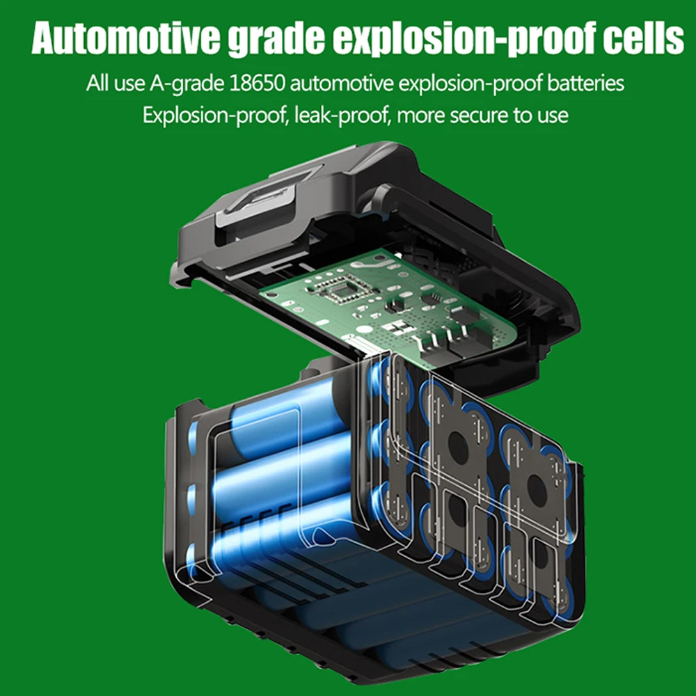 6ah Makita 21V Batterie 18650 Lithium wiederauf ladbare Batterie pack Hochs trom 21V Batterie für Makita wiederauf ladbare Elektro werkzeuge