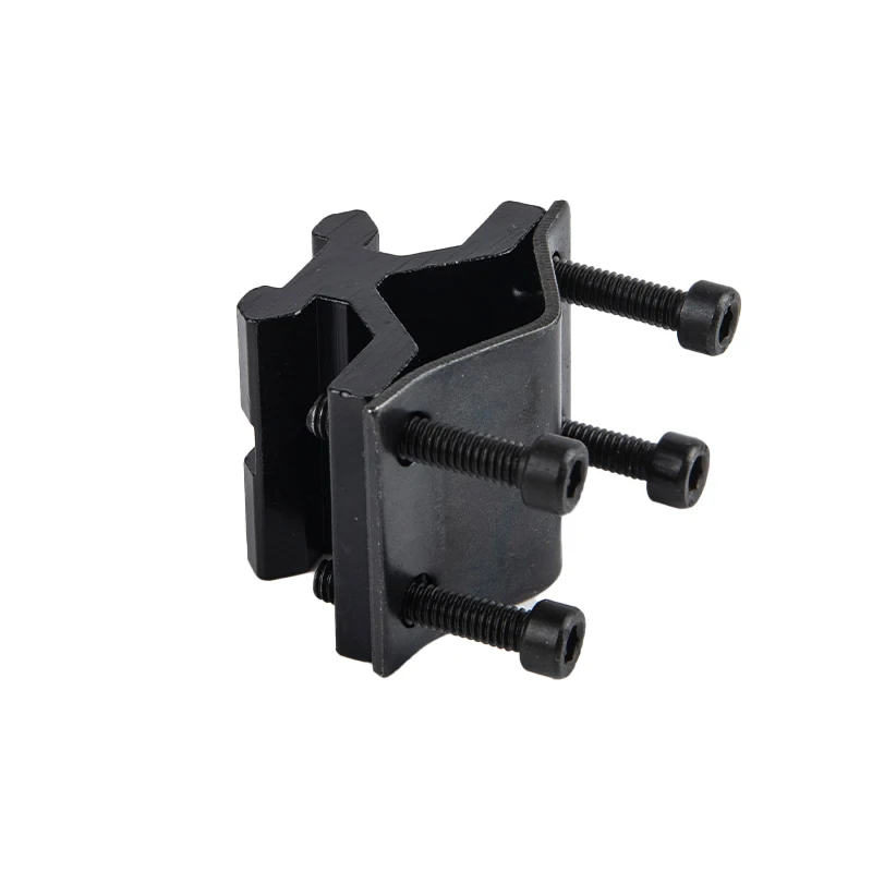 1 Pcs Tactical Universal Adjustable Rail 20mm Picatinny Weaver Barrel Mount Adapter for Scope Flashlight Laser