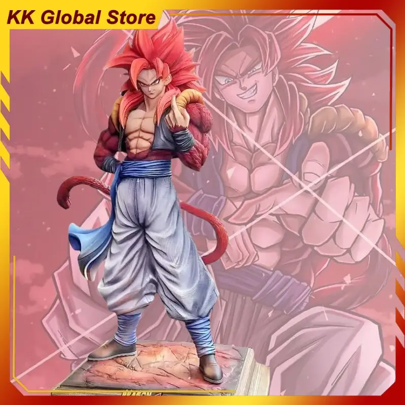 New 1/6 Dragon Ball Anime Figure Gogeta Perimeter Resin Model Cool Statue Desktop Decoration Ornaments Kids Christmas Gifts Toys
