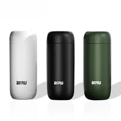 450ML 316 Stainless Steel Coffee Vacuum Capsule Cup Thermos Travel Drink Water Bottle Modern minimalist business Thermoses Cups