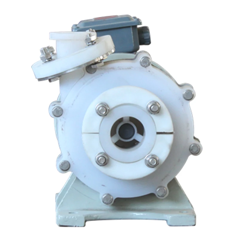 مبطنة بالفلور ارتفاع ضغط مقاومة للتآكل HNO3 الصناعة الكيميائية مضخة مغناطيسية قوية ذاتية التحضير #4