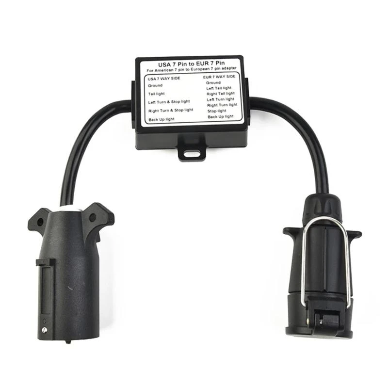 7Pin to EU 7Pin Trailer Light to EU Trailer Light Converter Easy Installation R6FB