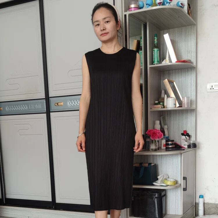 จีบสีเหลืองแขนกุด Tank Top ออกแบบชุดฤดูร้อนผู้หญิงเสื้อผ้า vestidos de fiesta ฤดูร้อนชุด