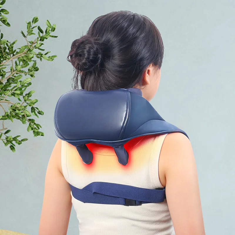 

Hot Sale Shoulder and Neck Massage Shawl Kneading Hot Compress Multifunctional Cervical Spine Massage Instrument Shoulder Trapez