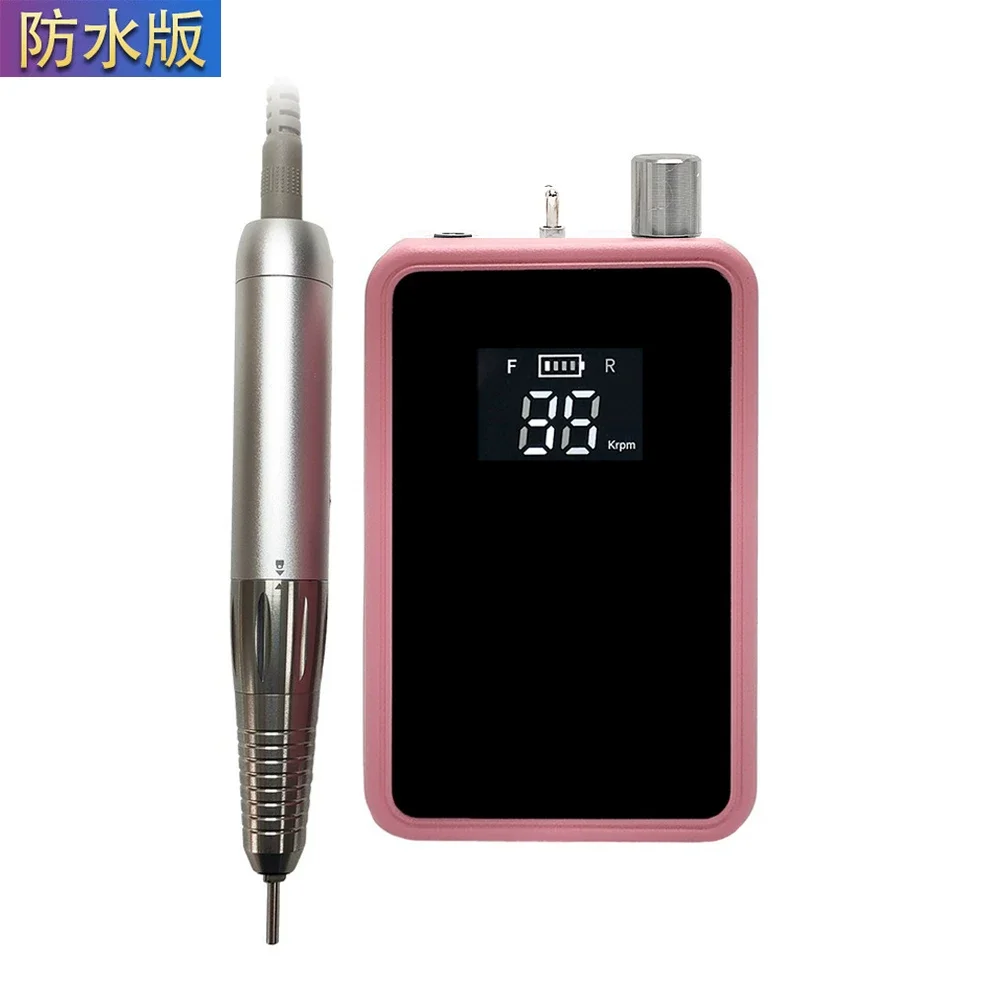 Brushless Professional Grinder Power Storage Nail Remover Hollow Cup Waterproof Nail Salon Pedicure