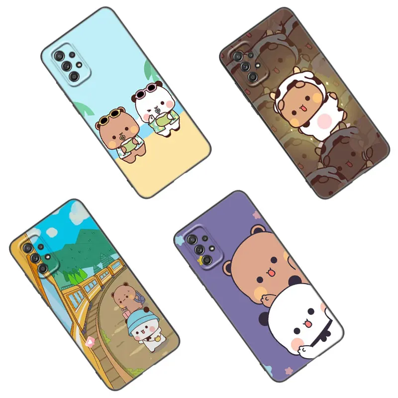 Kawaii Cute DUDU BUBU Phone Case For Samsung A13 A22 A24 A32 A23 A25 A34 A35 A52S A53 A54 A55 A73 5G A12 A14 A15 A31 A33 A50 A51