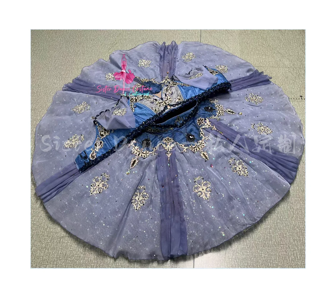 2024 New Pirate tutu professional separate tailored adult children performance competition dress