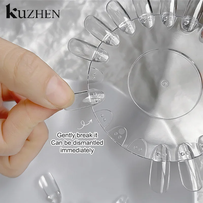 

Disk Shaped Fake Nail Art Display Swatch UV Gel Nail Tips Color Card Removable At Will Nail Plate Template Plate Manicure