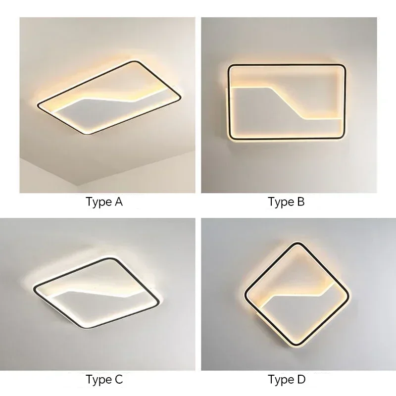 Modern LED Ceiling Light For Living Dining Bedroom Balcony Kitchen Corridor Chandelier Indoor Home Decor Lighting Fixture Luster