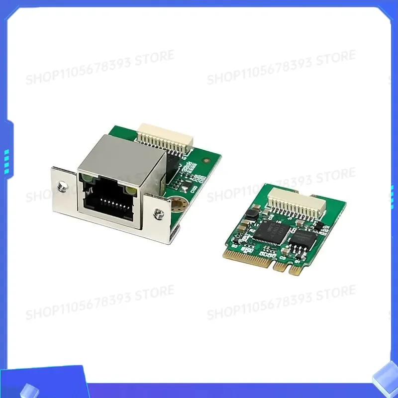 1PCS I225-T1 M.2 A+E Single Port 2.5GbE Server Industrial Computer Network Card