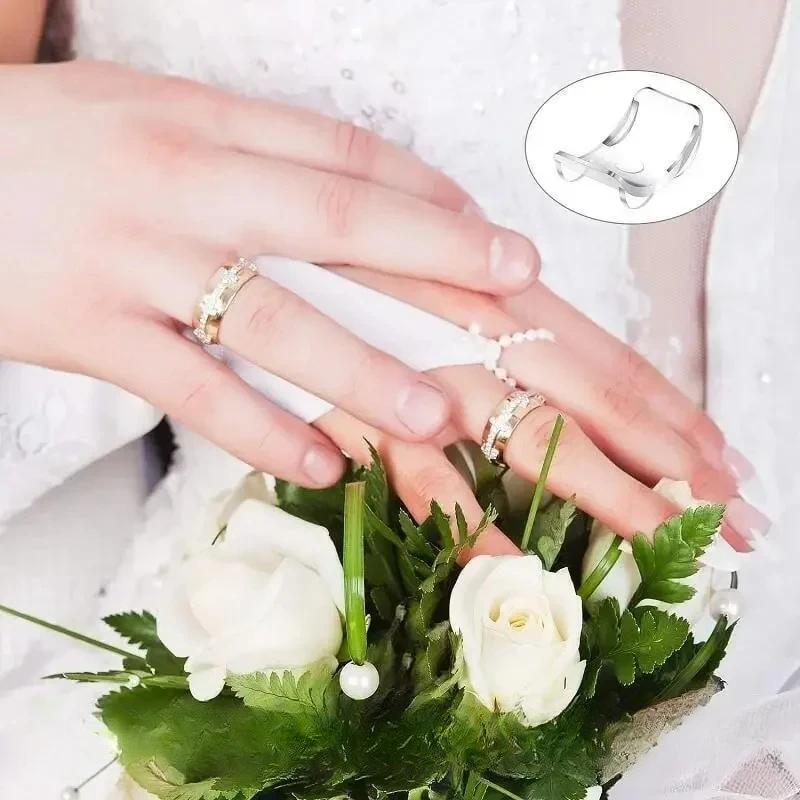 Ring Size Adjuster Soft Silicone 8-Piece Set Comfortable Non-Slip Jewelry Tool for Engagement Wedding Jewelry Making
