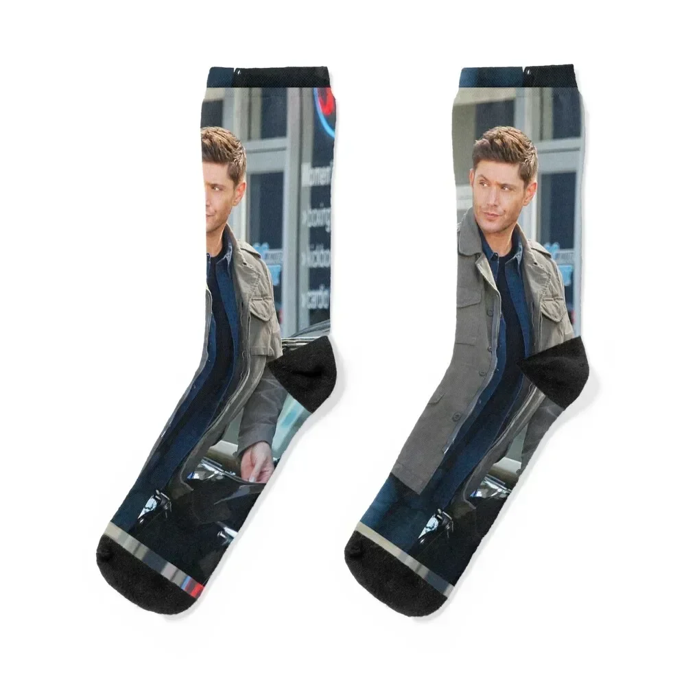 

Jensen Ackles Socks hockey warm winter Socks For Women Men's