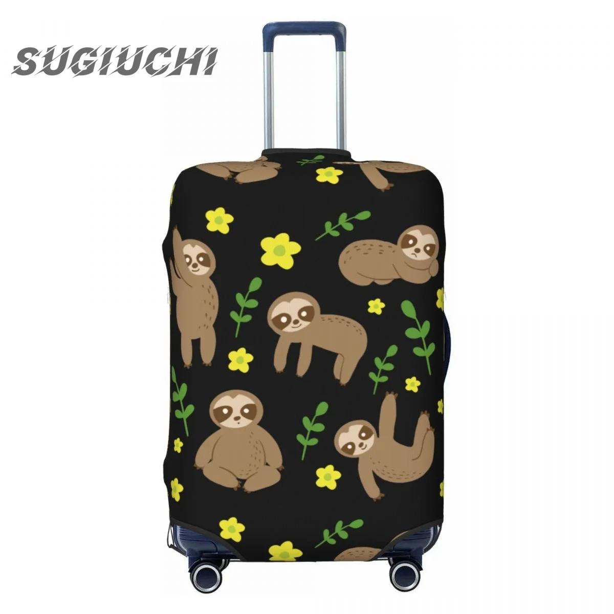 

Animals bradypod Luggage Cover Suitcase Travel Accessories Printed Elastic Dust Cover Bag Trolley Case Protective