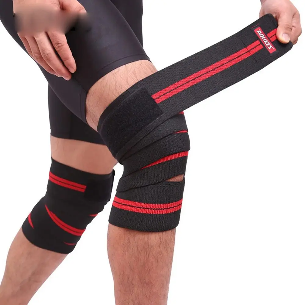 

Protective Gear Protective Knee Elastic Bandages Knee Protector Knee Support Knee Wraps Compression Straps Knee Bandages