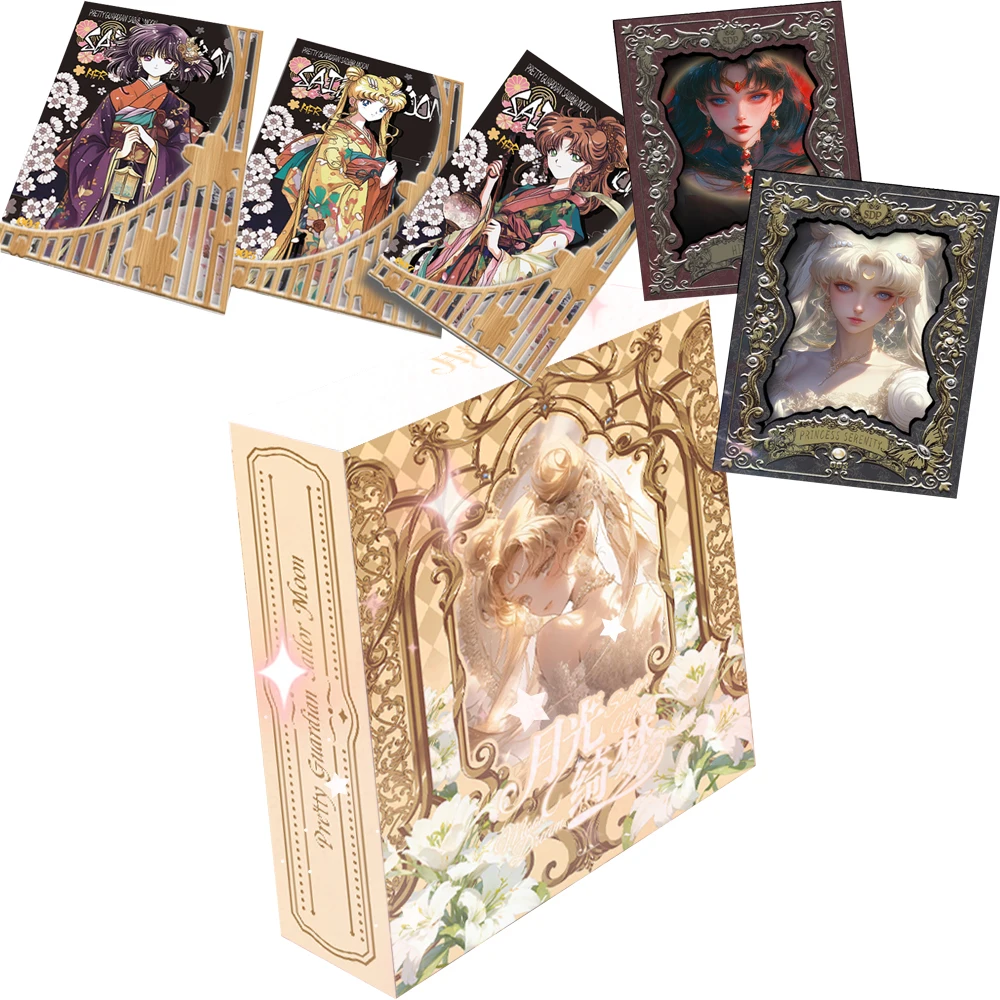 

Sailor Moon Collection Card Japanese Fantasy Love Girl Anime Peripheral Exquisite Craftsmanship Character Cards Surprise Gifts