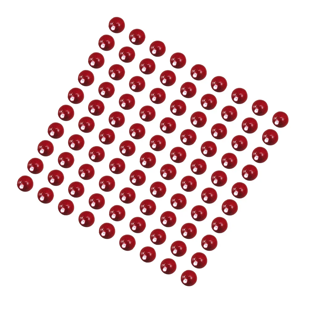 

200PCS Artificial Christmas Red Berry Decorations Simulation Foam Holly nament Festive Party Home Decor