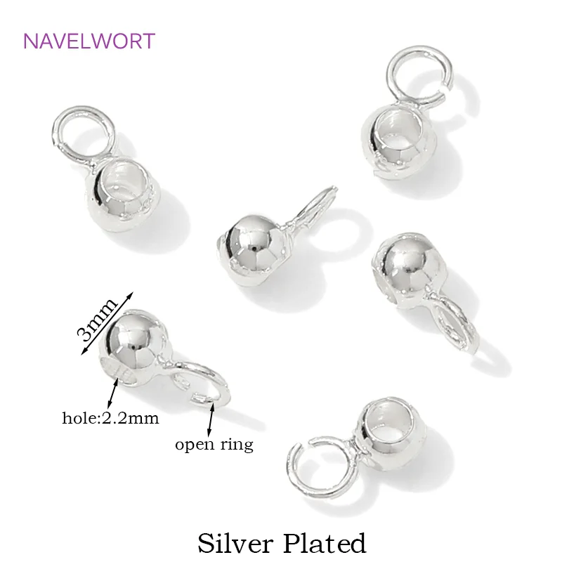 20/40 Stück KC goldfarbene Bügelperlen-Anschlüsse, Bailes für Schmuck, Bügel für Anhänger, DIY-Halsketten-Schmuckherstellungszubehör – Detail 27