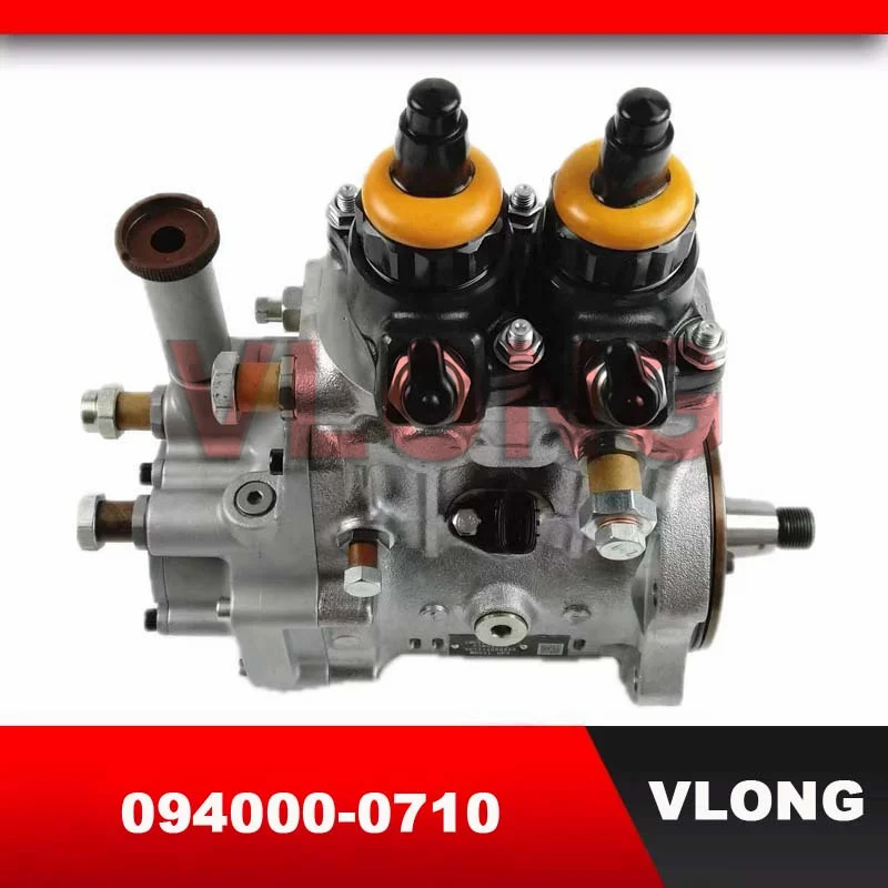 Common Rail Fuel Pump 094000-0710 HP0 High Pressure Oil Pump Assy 094000-0711 For DENSO SINO TRUK HOWO 094000-0810 VG1246080050