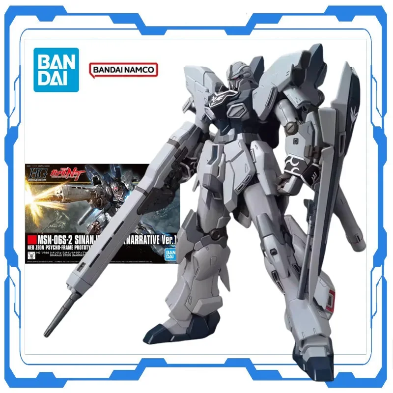 بدلة بانداي المتنقلة جاندام الأصلية MSN-06S-2 سينانجو ستين [الإصدار الأصلي] مجموعة ألعاب مجموعة شخصيات HG 1/144 هدية