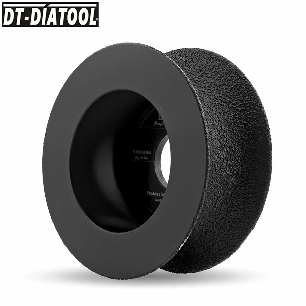 DT-DIATOOL-عجلة طحن الماس للرخام والجرانيت الشطب لطحن الكوارتز وحجر السيراميك Dia75/85mm 1/2 قطعة طاحونة