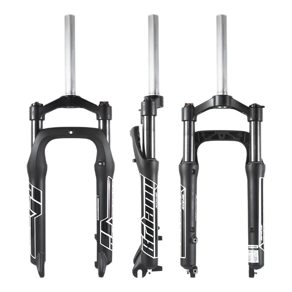 BOLANY Snow Bike Sand Bike Spring Mechanical Fork 9x135mm 20/26inch 4.0 Suitable for Mountain Bikes & E-bikes Bike Parts