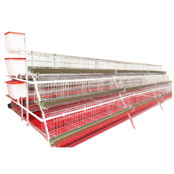 

Factory Supplied Green Trough Hot Galvanized Poultry Using 3-Tier 5 Tier Layer a Type Layer Chicken Cage for Sale