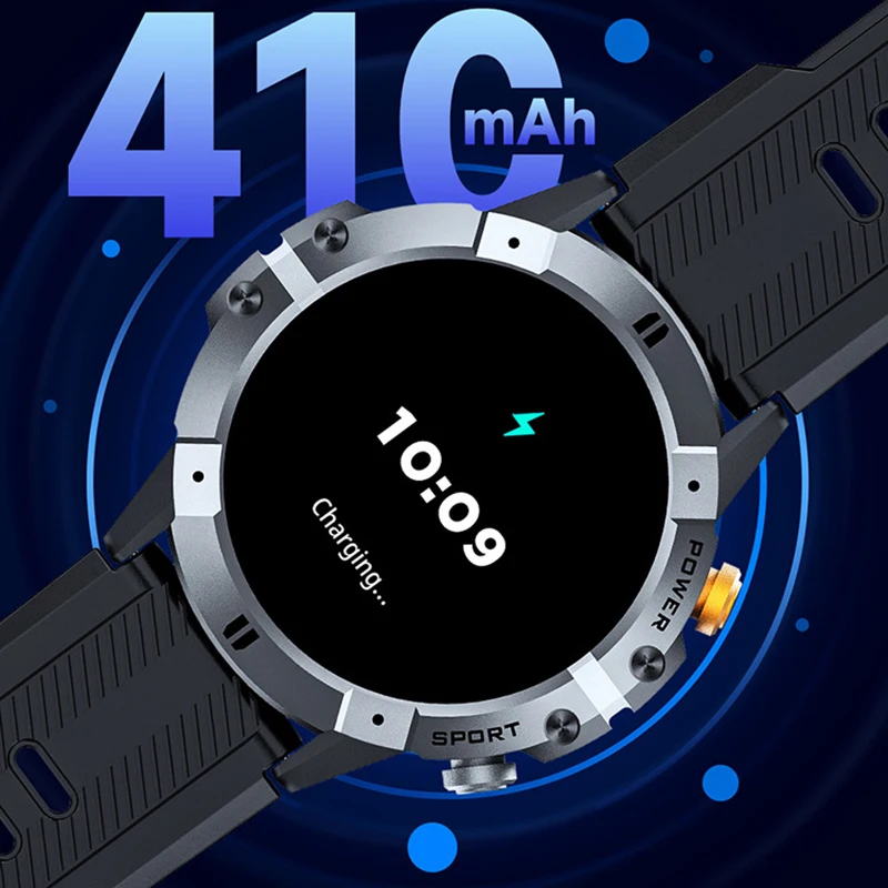 Reloj inteligente deportivo C29 para hombre y mujer, pulsera electrónica de 1,52 ", resistente al agua, 410 mAh