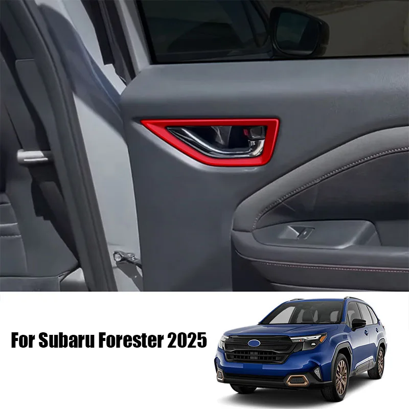 

Для Subaru Forester 2025. Внутренняя ручка декоративная рамка из АБС-пластика.