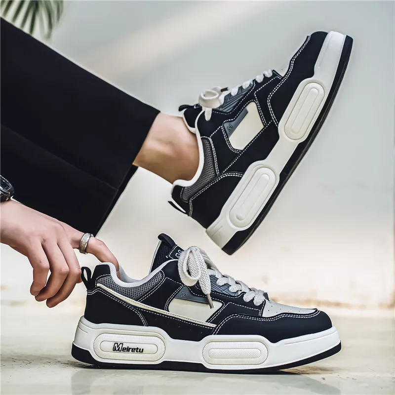 Chaussures de course en maille respirante pour hommes, chaussures de sport et de loisirs, semelle optique, polyvalentes, confortables et à la mode, printemps 2024, nouveau