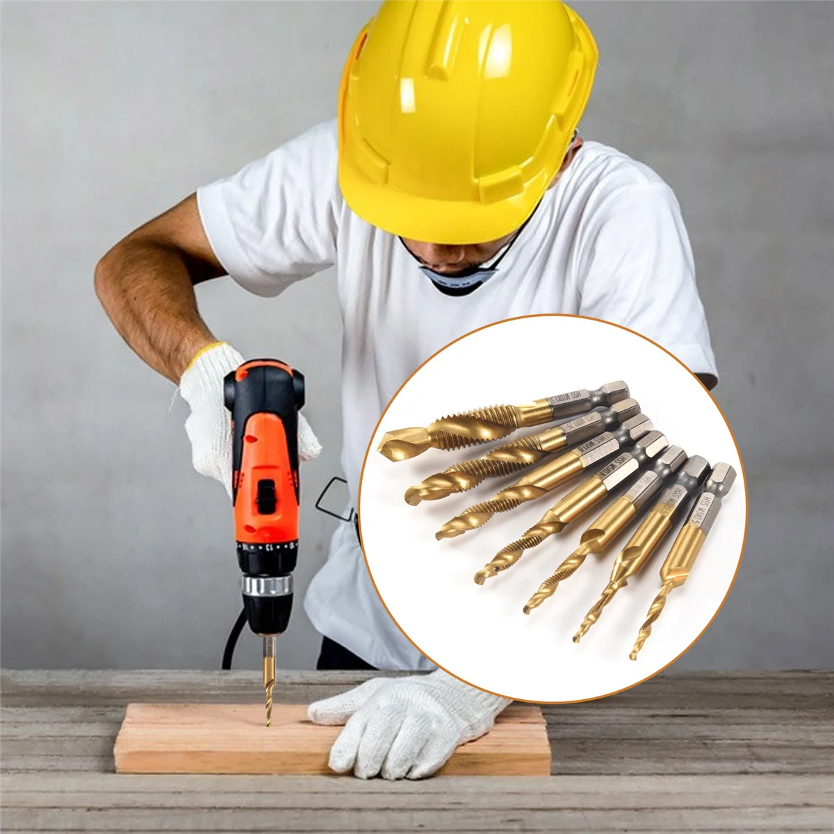 7Pcs 1/4Inch Hex Sh…