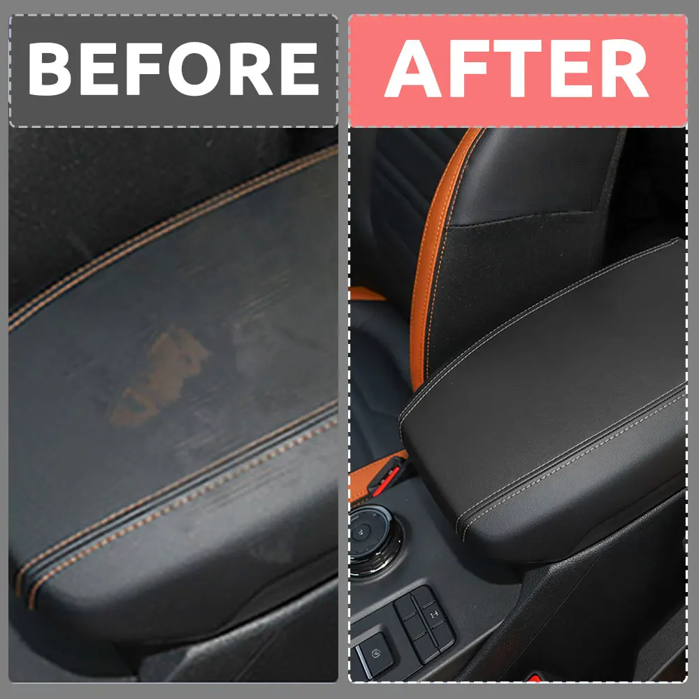 For Ford Ranger 2024 2023 Car Armrest Cover | OEM Fit Anti-Tear Thermal Insulation Car Interior Protector