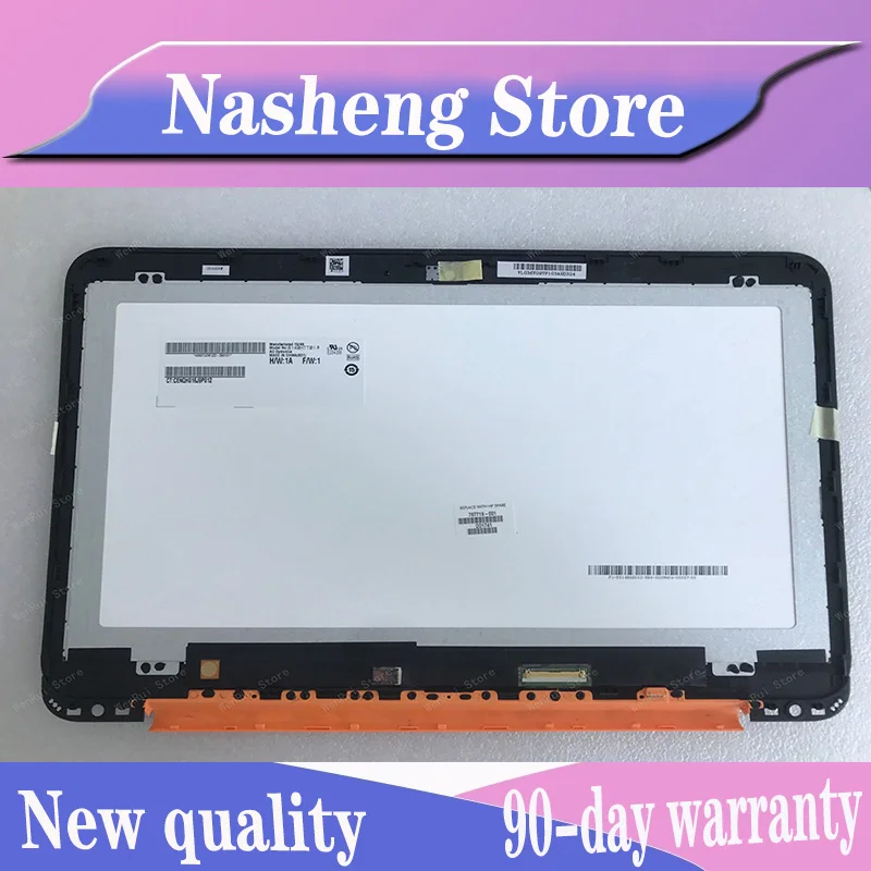 

14.0" Laptop LCD Screen B140HTT01.0 B140HTT01 Touch Display Digitizer 40PIN for HP 787718-001 with Frame