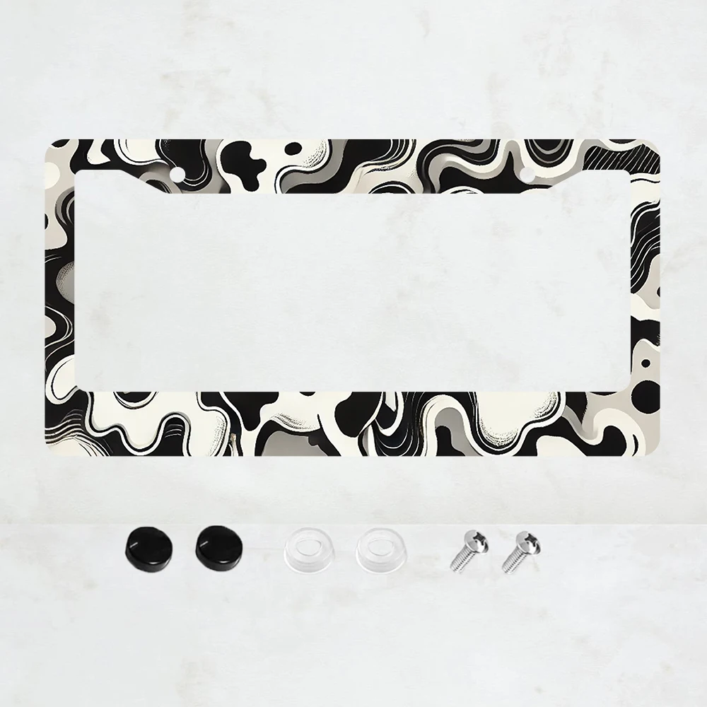 1PC Cow Print Licen…