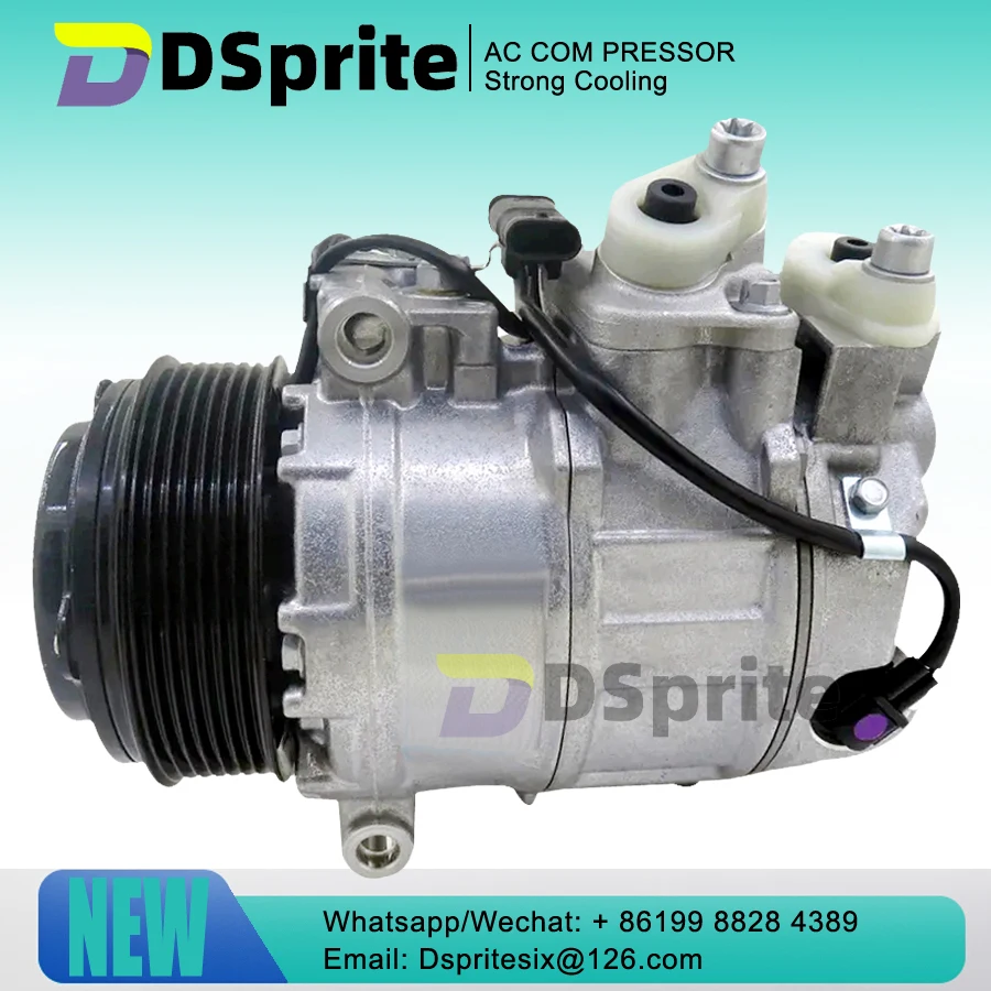 For AC Compressor Mercedes-Benz M-Class GL-Class X166 0008307200 A0008307200 447250-0220 447160-9763 4471609763 07S00852 7SAS17C