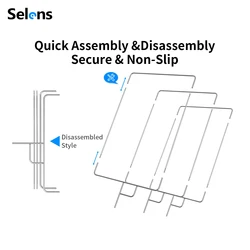 Selens Removable Video Studio Stainless steel Flag Panel Reflector Diffuser Fotografia Acessorios Camera Photo Studio