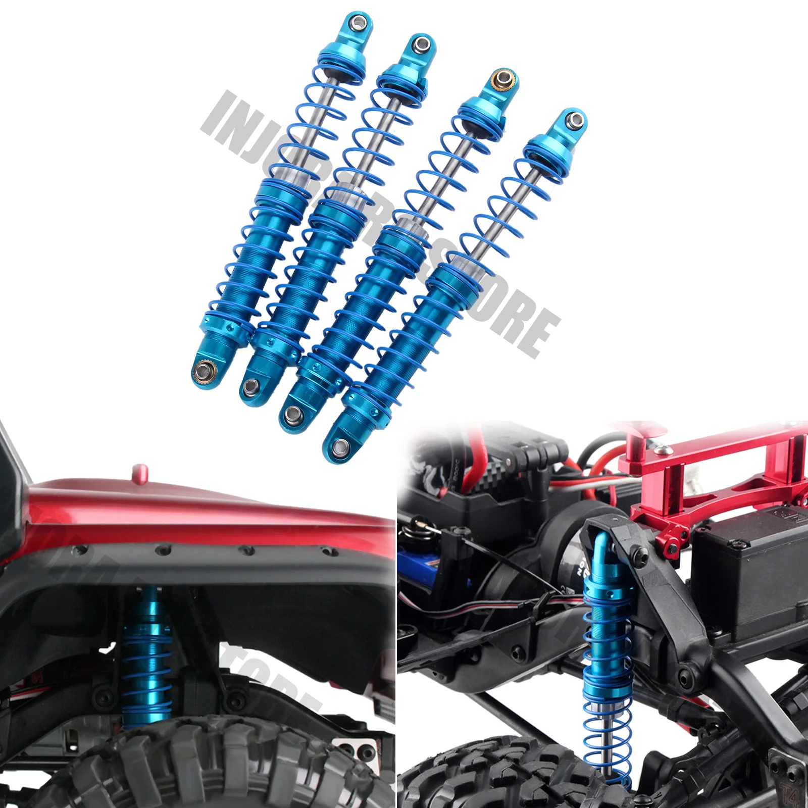 Metal Shock Absorber Damper 70mm 80mm 90mm 100mm 110mm 120mm Oil Adjustable for 1/10 RC Crawler Axial SCX10 Tamiya CC01