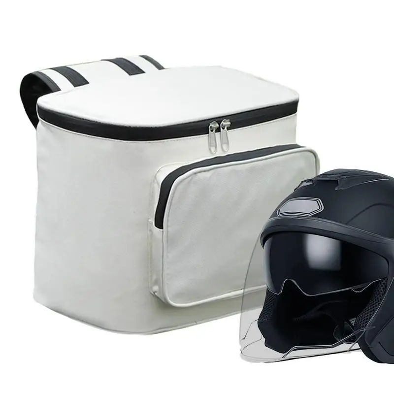 

Motorcycle Backrest Bag Motorbike Tail Bag Motorbike Hard Hat Organizer Side Luggage Bag Hard Hat Organizer Waist Leg Bag