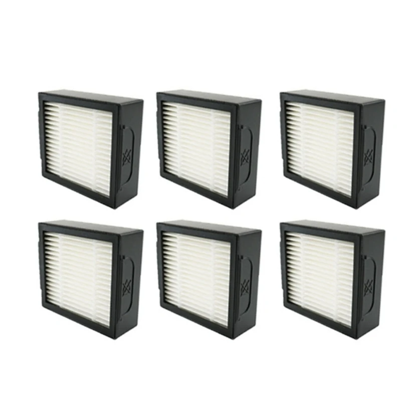Paquet 6 filtres remplacement pour aspirateur, filtre remplacement en matériau ABS pour Combo J7, livraison directe