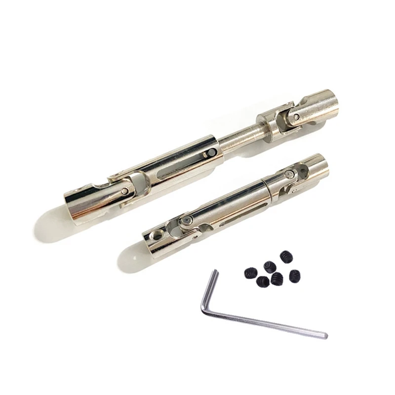 4Pcs Metal Drive Shaft CVD For WPL D12 C14 C24 B16 B36 B24 MN D90 MN99S MN-90 RC Car Upgrade Parts Accessories