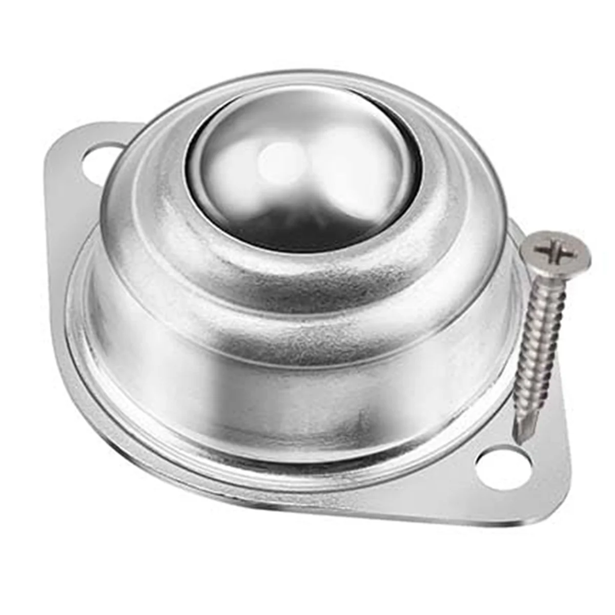 A240P 40PCS 1In Roller Ball Transfer Bearing,Carbon Steel Round Ball Transfer Unit,360º Rotation Universal Ball Casters 400Lbs