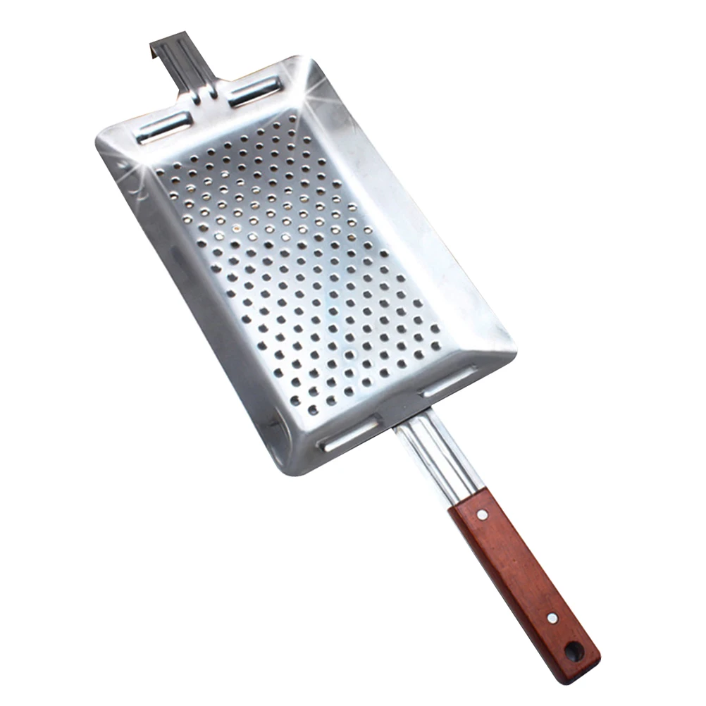 

2pcs Stainless Steel Spaetzle Maker Set With Wooden Handle Noodle Press Tool For Fast Spatzle Meals, Kitchen Accessories