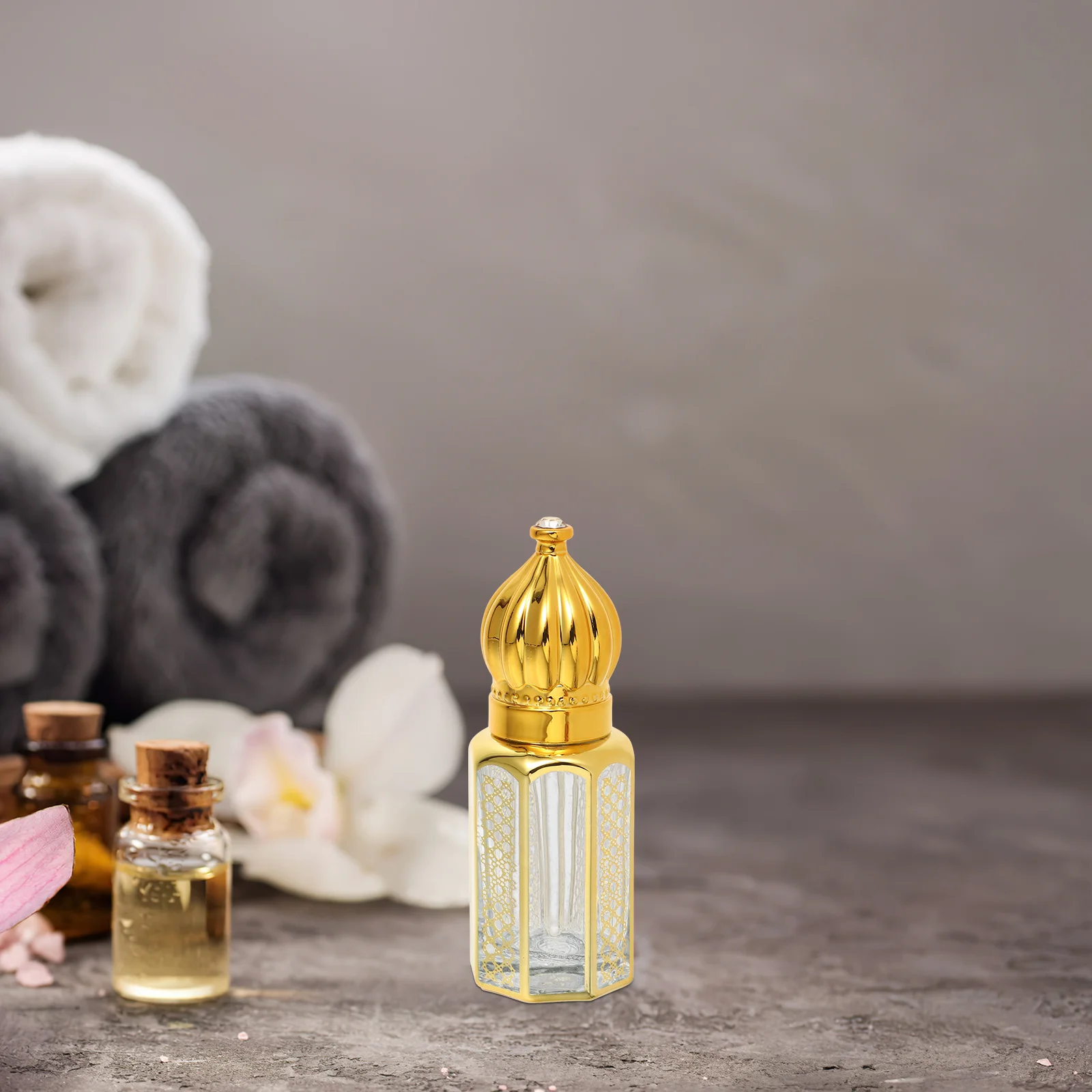 3 pz 6 ml Bottiglie di Olio Essenziale Vuote Riutilizzabili Contagocce Dispenser di Profumo Contenitori di Vetro Protettivi Uv Portatili per I Viaggi